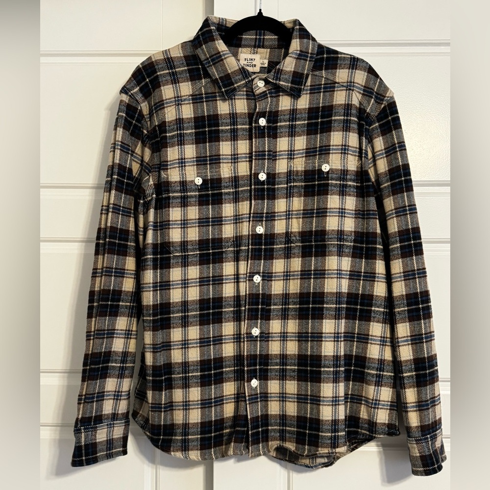 Flint and Tinder Multi-Color Plaid Shirt Jacket